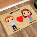 Miniatura di Zerbino Funko con Nomi e Testo Personalizzato