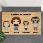 Miniatura di Zerbino Funko con Nomi e Testo Personalizzato
