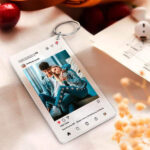 Portachiavi Instagram personalizzato Miniatura di Portachiavi Instagram personalizzato