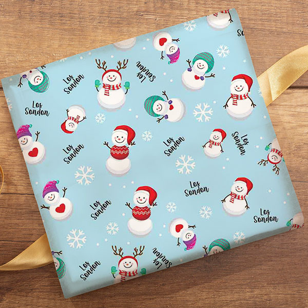 Carta da regalo di Natale personalizzata