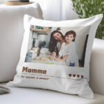 Miniatura di Cuscino Cuori con Foto e Data personalizzato