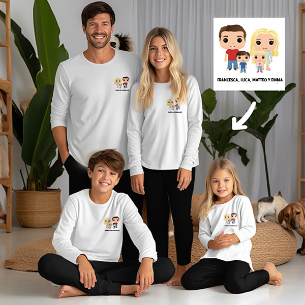 Pigiama Funko Estivo o Invernale con Testo Personalizzato