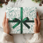 Carta da Regalo Design Natalizio con Nome Personalizzato Miniatura di Carta da Regalo Design Natalizio con Nome Personalizzato