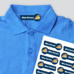 Miniatura di Etichette Tessili Termoadesive per Abbigliamento per Bambini personalizzate