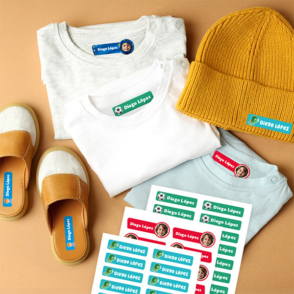 Etichette Tessili Termoadesive per Abbigliamento per Bambini personalizzate