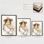 Miniatura di Poster con Illustrazione ad Acquerello da fFoto Personalizzata