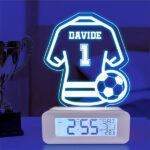 Miniatura di Sveglia con Luce e Maglia da Calcio personalizzata