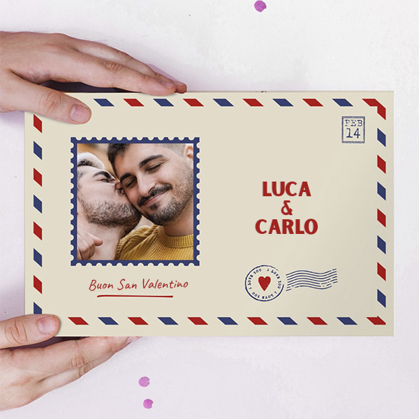 Scatola di Dolci Postale personalizzata con Foto e Testi