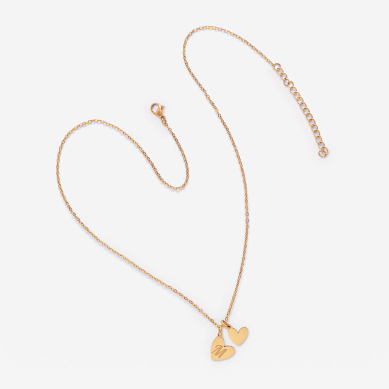 Collana Cuori con Testo personalizzato
