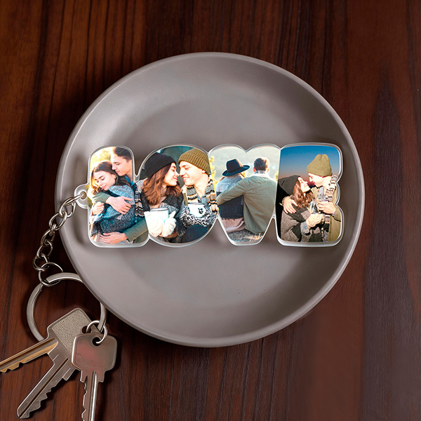 Portachiavi LOVE con Foto personalizzate