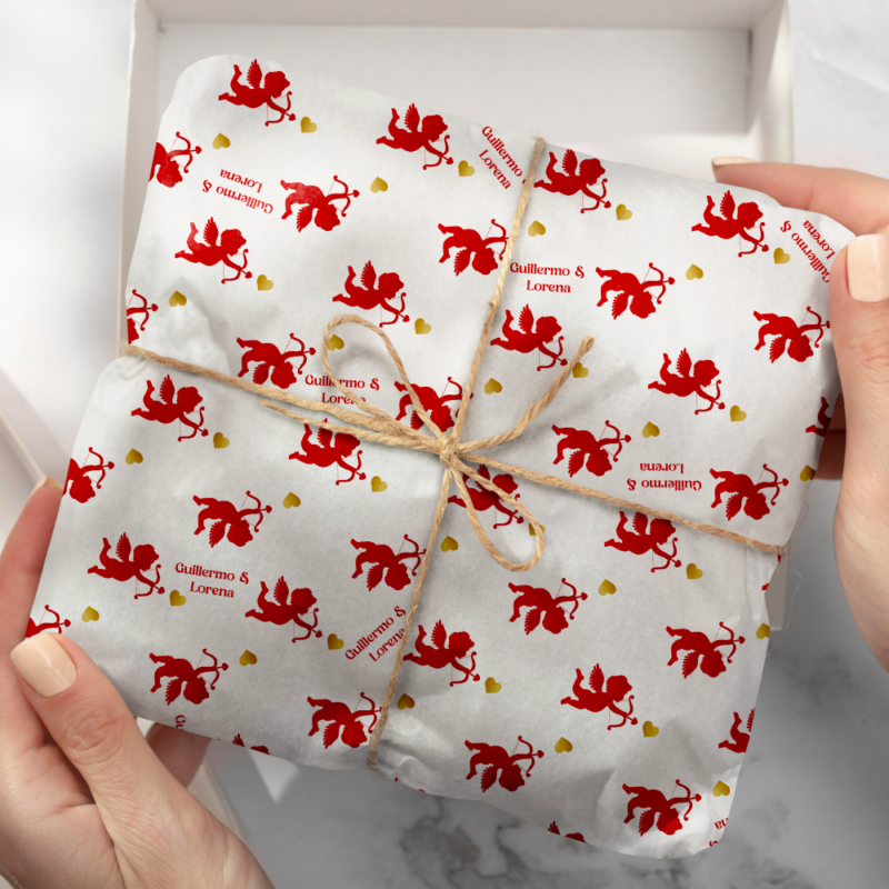 Carta Regalo Cupido con Nomi Personalizzati Carta Regalo Cupido con Nomi Personalizzati