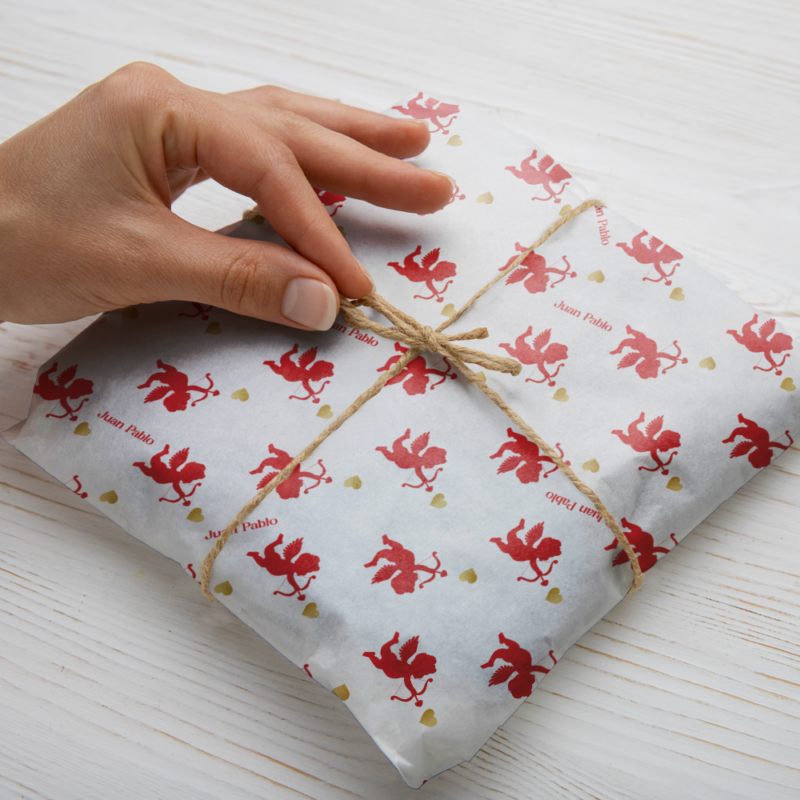 Carta Regalo Cupido con Nomi Personalizzati