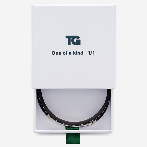 Bracciale Doppio da Uomo con Testo personalizzato