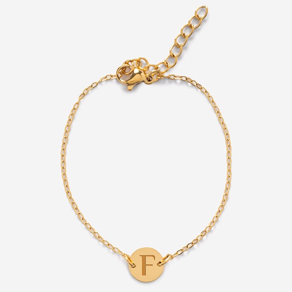 Bracciale da Donna con Iniziale personalizzata