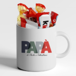Miniatura di Tazza Papà con Lettere Colorate e Nomi personalizzata