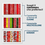 Miniatura di Scatola di Dolci Papà Colorata personalizzata