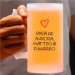 Miniatura di Boccale da Birra con Cuore e Testo per Papà personalizzato