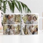 Miniatura di Tazza Papà con 4 Foto personalizzata