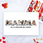 Miniatura di Scatola di Dolci Mamma con Foto nelle Lettere personalizzata