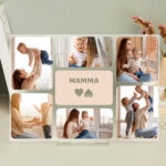 Miniatura di Targa Mamma personalizzata con sei foto