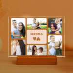 Miniatura di Targa Mamma personalizzata con sei foto