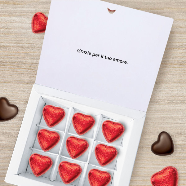 Scatola di Dolci Mamma con Foto nelle Lettere personalizzata