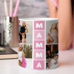 Miniatura di Tazza Mamma Cubi con Quattro Foto personalizzata