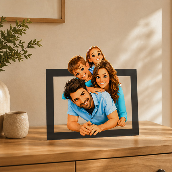 Cornice con Foto 3D personalizzata
