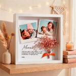 Miniatura di Cornice con Fiori e Foto personalizzate