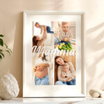 Miniatura di Poster per la Mamma con 4 Foto personalizzate