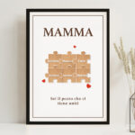 Miniatura di Poster Puzzle per la Mamma con Nomi personalizzati