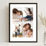 Miniatura di Poster per la Mamma con 4 Foto personalizzate