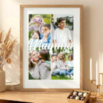 Miniatura di Poster per la Mamma con 4 Foto personalizzate
