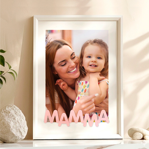 Poster per la Mamma con Foto personalizzata