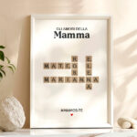 Miniatura di Poster Scrabble con Nomi personalizzati