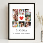 Miniatura di Poster Mamma Cuore con Foto personalizzate