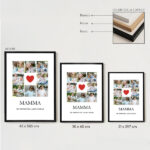 Miniatura di Poster Mamma Cuore con Foto personalizzate
