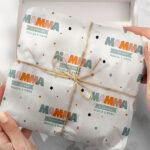 Miniatura di Carta da Regalo per la Mamma con Colori e Nome personalizzato