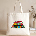 Tote Bag Super Profe con Nomi personalizzati Miniatura di Tote Bag Super Profe con Nomi personalizzati
