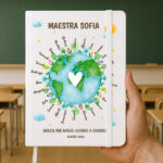 Quaderno Pianeta con Nomi Personalizzati Miniatura di Quaderno Pianeta con Nomi Personalizzati