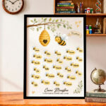 Miniatura di Poster per Insegnanti con Apine e Nomi personalizzati