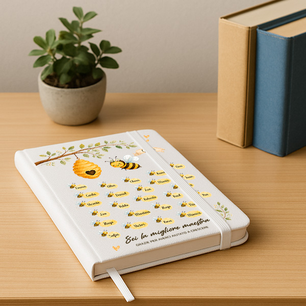 Quaderno con Apine e Nomi Personalizzati