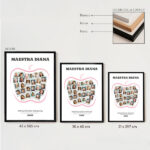 Miniatura di Poster Mela per Insegnanti con Foto Polaroid personalizzate