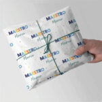 Miniatura di Carta Regalo Colorata per Insegnanti con Nome Personalizzato