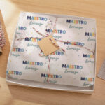Miniatura di Carta Regalo Colorata per Insegnanti con Nome Personalizzato