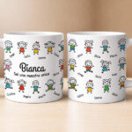 Miniatura di Tazza con Omini e Nomi personalizzati