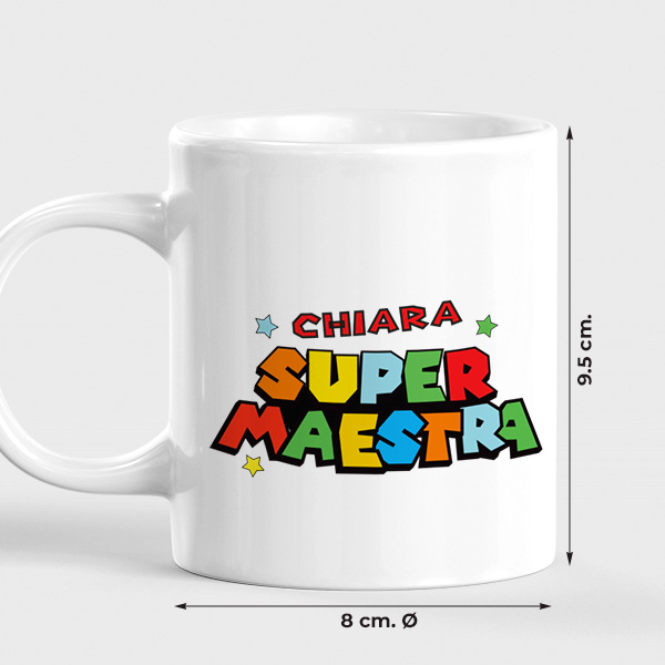 Tazza Super Profe con Nomi personalizzati
