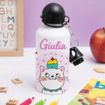 Miniatura di Borraccia per Bambini Gattini Personalizzata