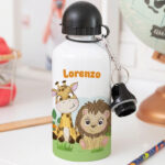 Miniatura di Borraccia per Bambini Animali della Giungla Personalizzata