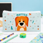 Miniatura di Astuccio per Bambini Animali Colorati Personalizzato